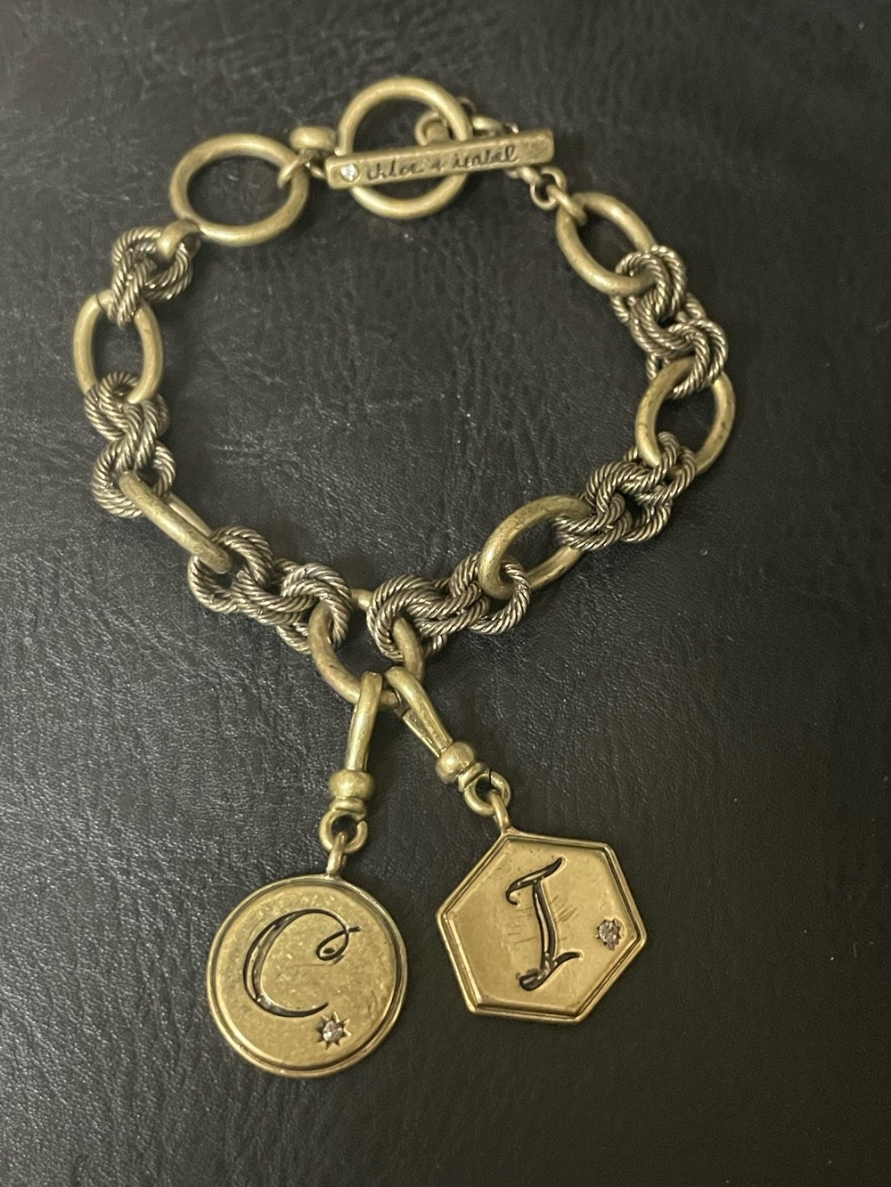 Chloe + Isabel Tresors Heirloom C&I Charm Bracelet